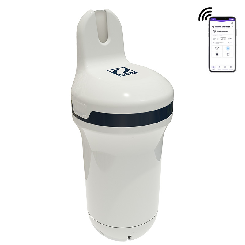 Analizzatore digitale per acqua piscina Blue Connect Silver - 3 in 1