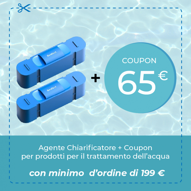 Agente chiarificatore per robot Beatbot + Coupon di 65 euro per Prodotti Trattamento dell acqua