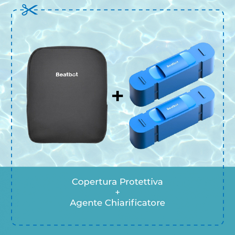 Copertura protettiva + Agente chiarificatore per robot Beatbot Aquasense 2 Pro
