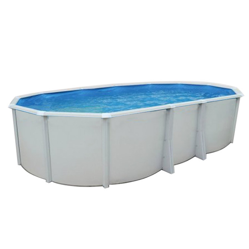 Piscina fuori terra STEELWHITE Omega 640 liner 0,6 mm - 6,40 x 3,66 x h.1,32 m