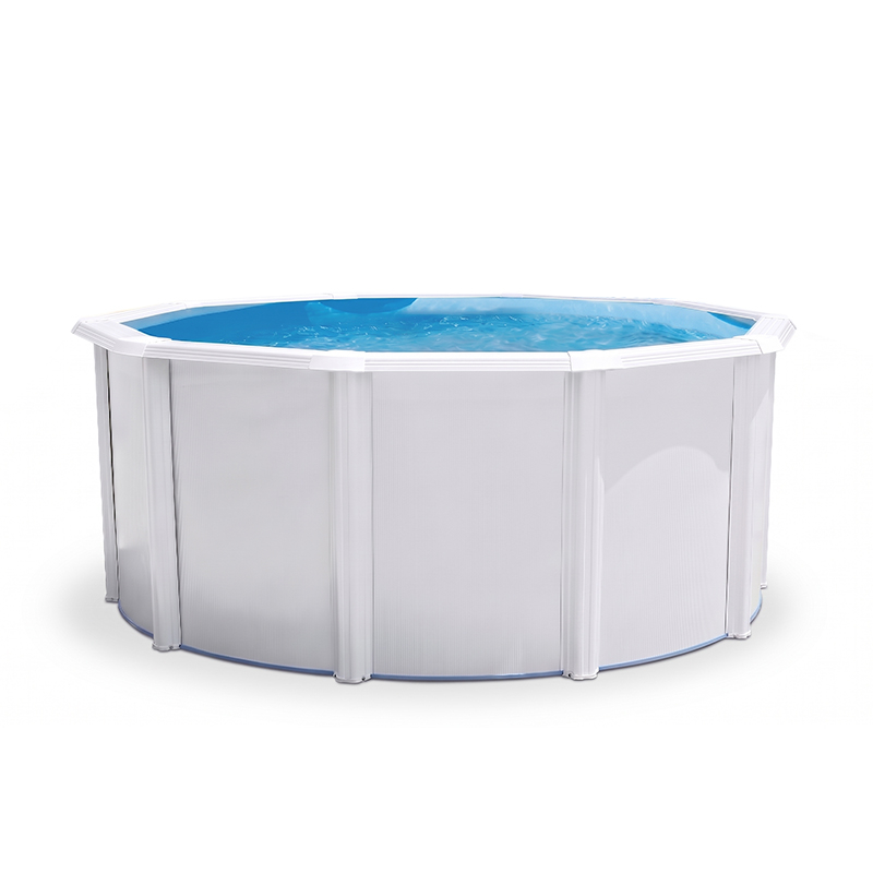 Piscina fuori terra STEELWHITE - Ø 3,50  x h.1,32 m