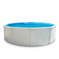 Piscina fuori terra STEELWHITE - Ø 5,50  x h.1,32 m
