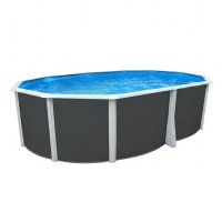 Piscina fuori terra STEELDESIGN Omega 550 liner 0,6 mm - 5,50 x 3,66 x h.1,32 m