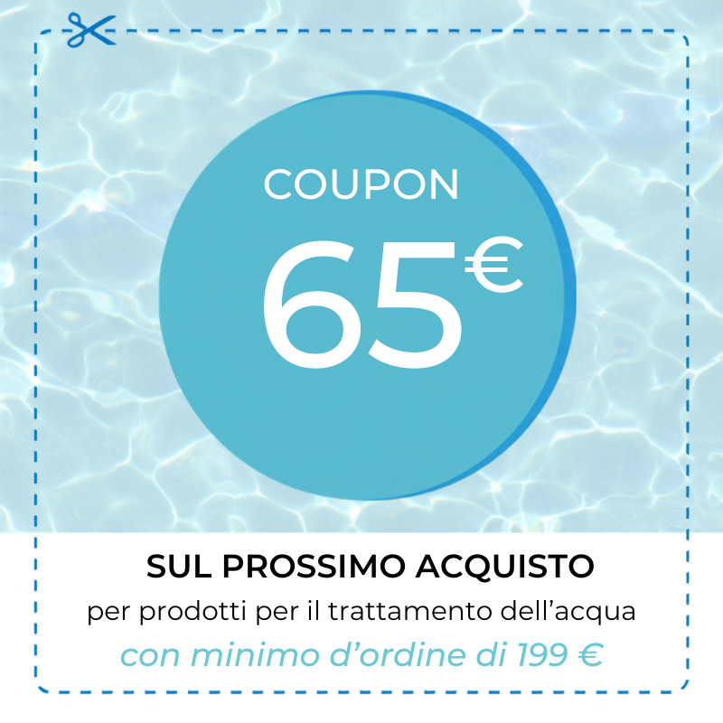 Coupon del valore di 65 euro per Prodotti Trattamento dell acqua