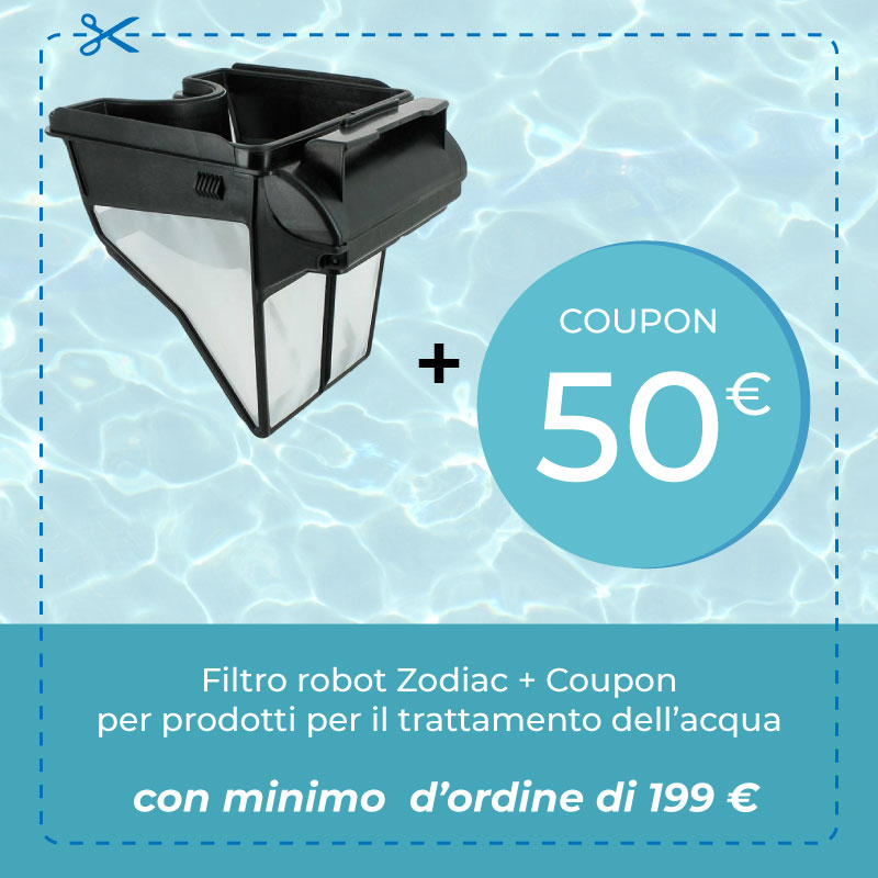 FILTRO CN per Pulitore Zodiac + Coupon di 50 euro per Prodotti Trattamento acqua