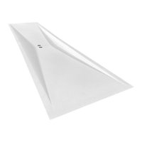 Vaschetta lavapiedi per piscina con accesso facilitato 500 x 113 h18 cm in vetroresina