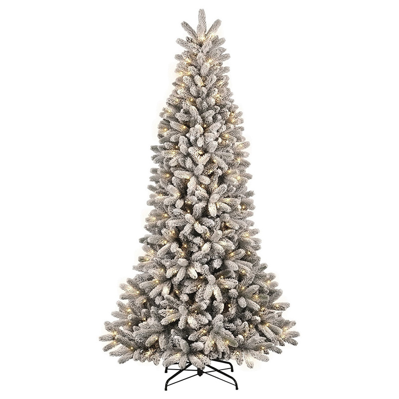 Albero di Natale artificiale h 2,70 m POLARIS con luci LED