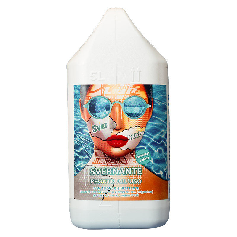 Svernante pronto all uso con azione disinfettante AQUACLEAR