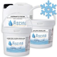 Kit mix Chimici INV100 per Chiusura Invernale piscine da 50 a 100 mc