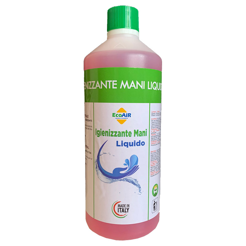Disinfettante igienizzante liquido mani ECO AIR - 1 Litro