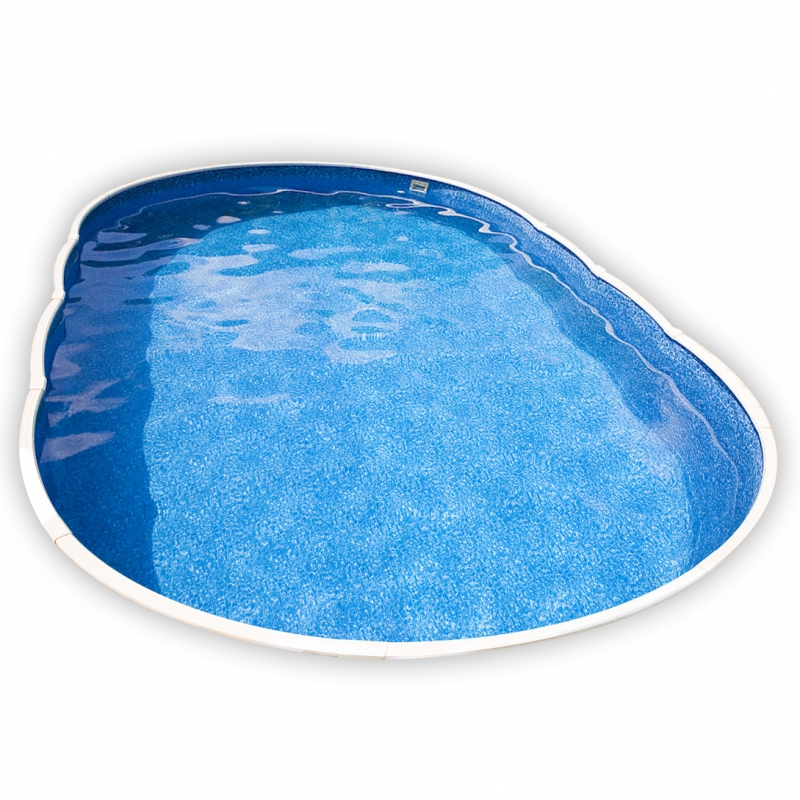 Piscina interrata AZURO 405DL ovale - 7,30 x 3,70 h 1.20 m