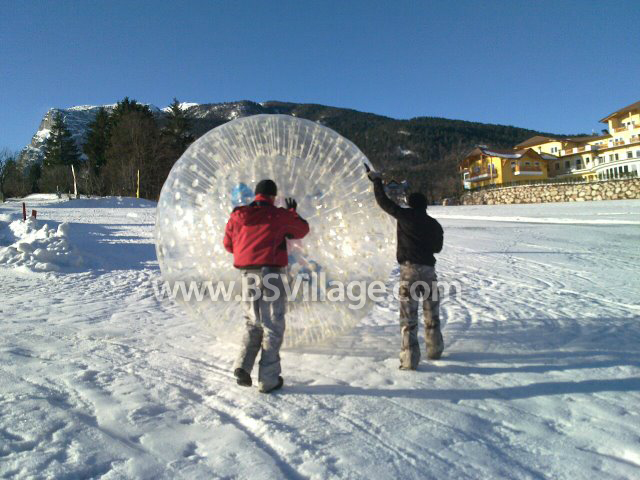 Palla zorb SNOWY in TPU per zorbing su neve in tpu