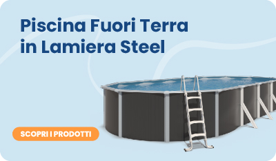 piscine fuori terra in acciaio Steel