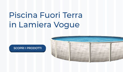 Piscine fuori terra in lamiera Aqua Leader Vogue