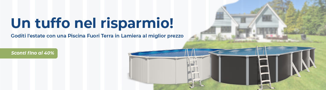 Piscine fuori terra in lamiera