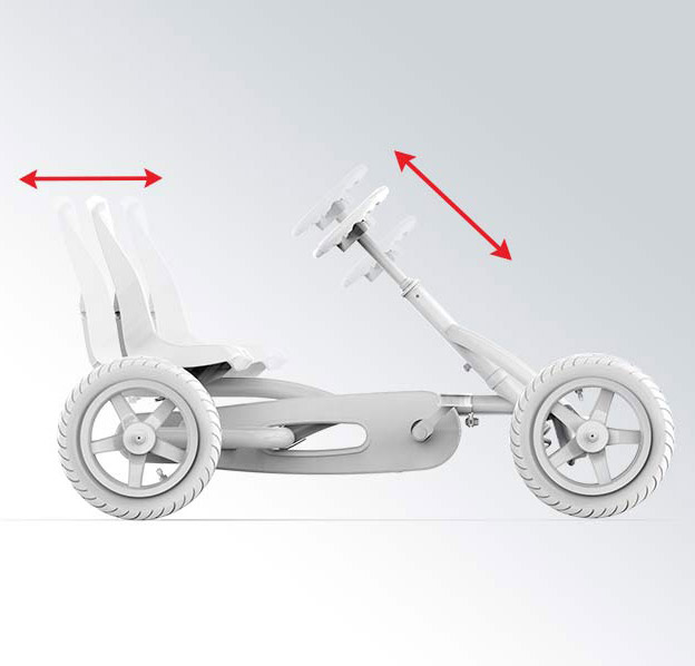 Go-Kart a pedali BUZZY JEEP RUBICON by Berg Toys