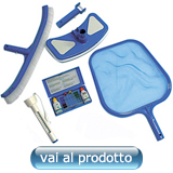 Accessori e kit di pulizia per piscina