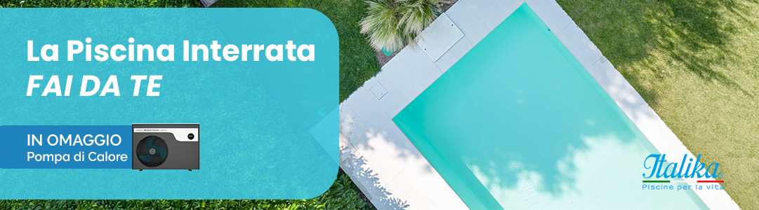 Piscine Interrata con Pompa di calore omaggio