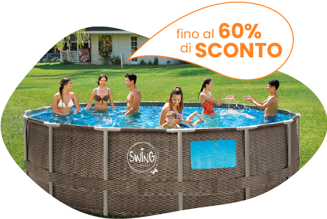 piscine fuori terra Swing in sconto