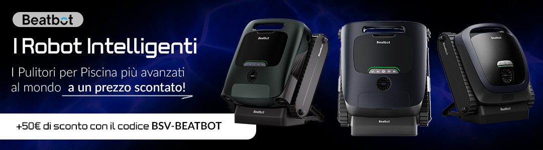 Offerta lancio robot piscina beatbot