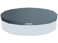 Telo di copertura per Piscina Fuori Terra Rettangolare INTEX GRAPHITE GREY