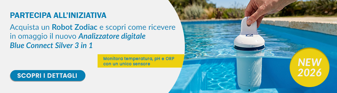 Acquista un robot Zodiac e ricevi un Blue Connect in omaggio!