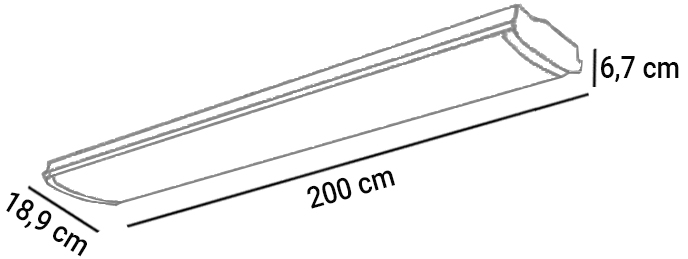 Dimensioni riscaldatore elettrico 4000 Industrial
