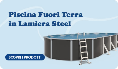 piscine fuori terra in acciaio Steel