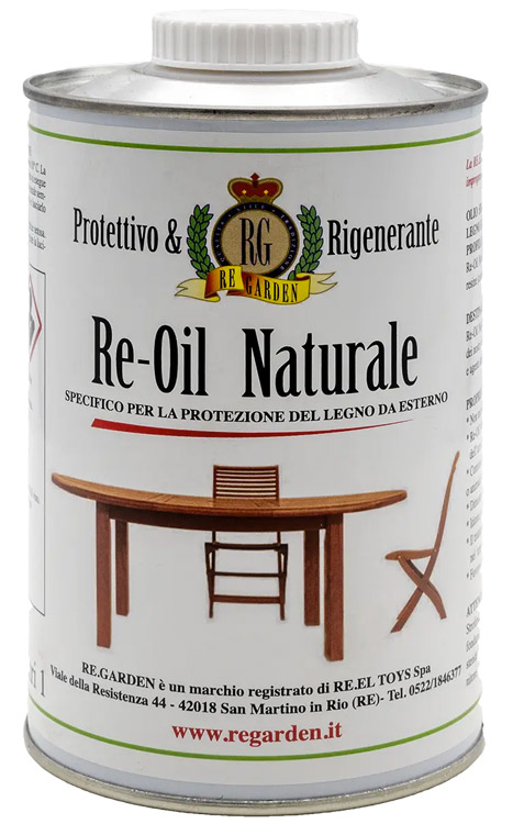 Re-Oil NATURALE olio per legno by Regarden