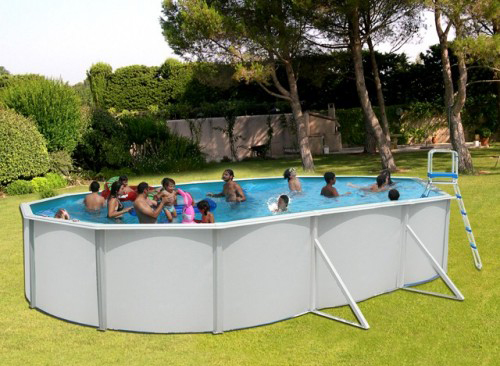 piscina fuori terra in acciaio piscina fuori terra in acciaio
