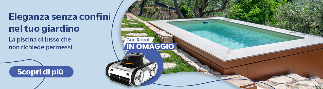 piscina fuori terra italika vista la piscina di lusso che non richiede permessi