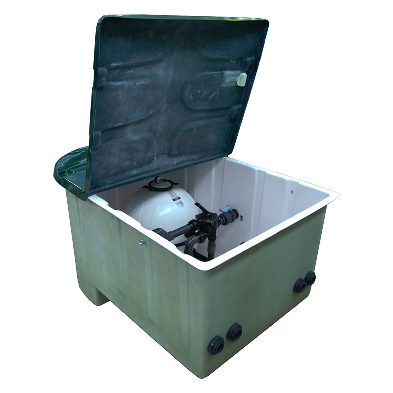 Locale tecnico EASY 3 SIDE con filtro AQUARIUS fino a 22 mÂ³/h