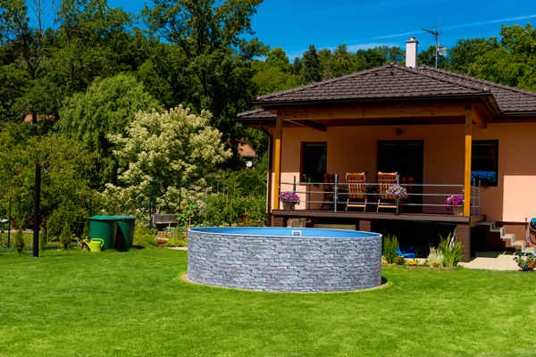 Piscina fuori terra AZURO STONE