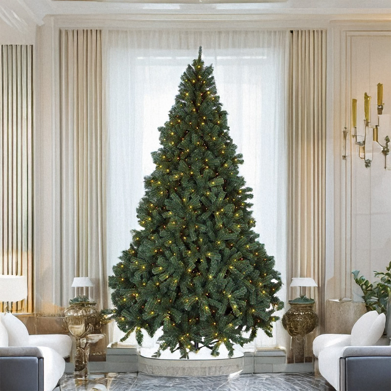 Albero di Natale artificiale con luci LED ALASKA