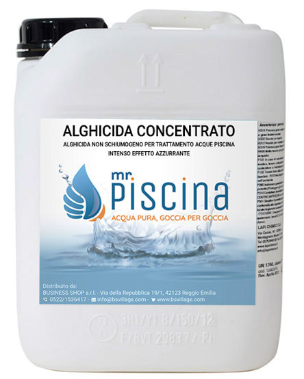 Antialghe piscina ALGHICIDA CONCENTRATO - Tripla Azione