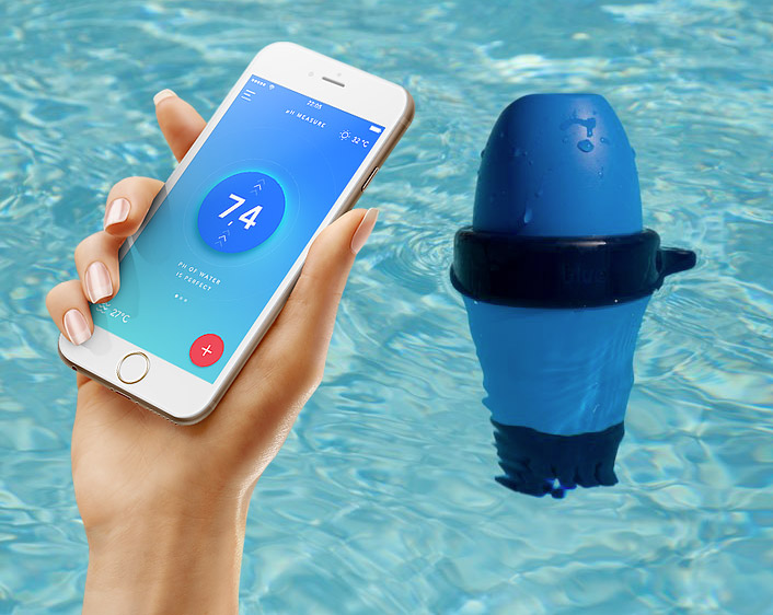 Analizzatore digitale per acqua piscina Blue Connet