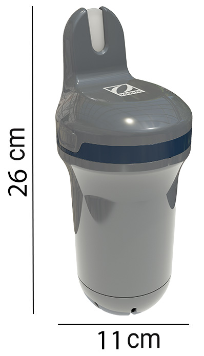 Analizzatore digitale per acqua piscina Blue Connet Gold dimensioni Analizzatore digitale per acqua piscina Blue Connet Gold dimensioni