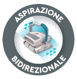 Aspirazione bi-direzionale Robot BWT