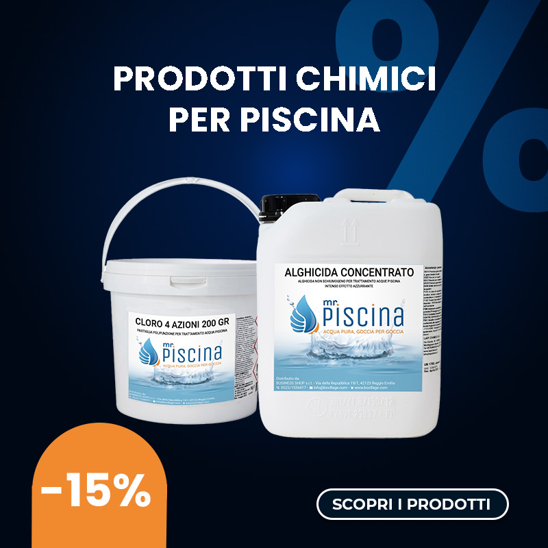 Prodotti chimici per piscina