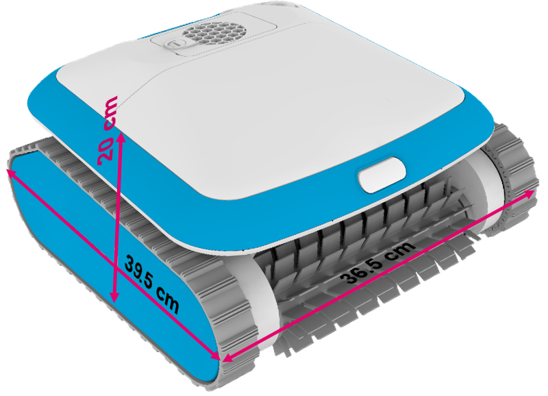 Dimensioni Robot BWT COSMY 200