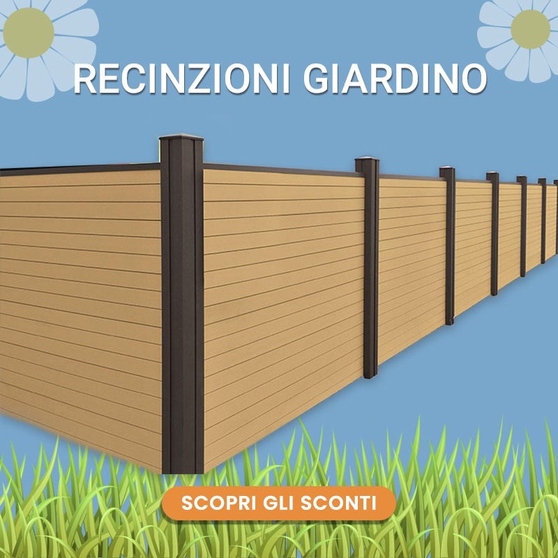 recinzioni da giardino saldi primaverili 2026