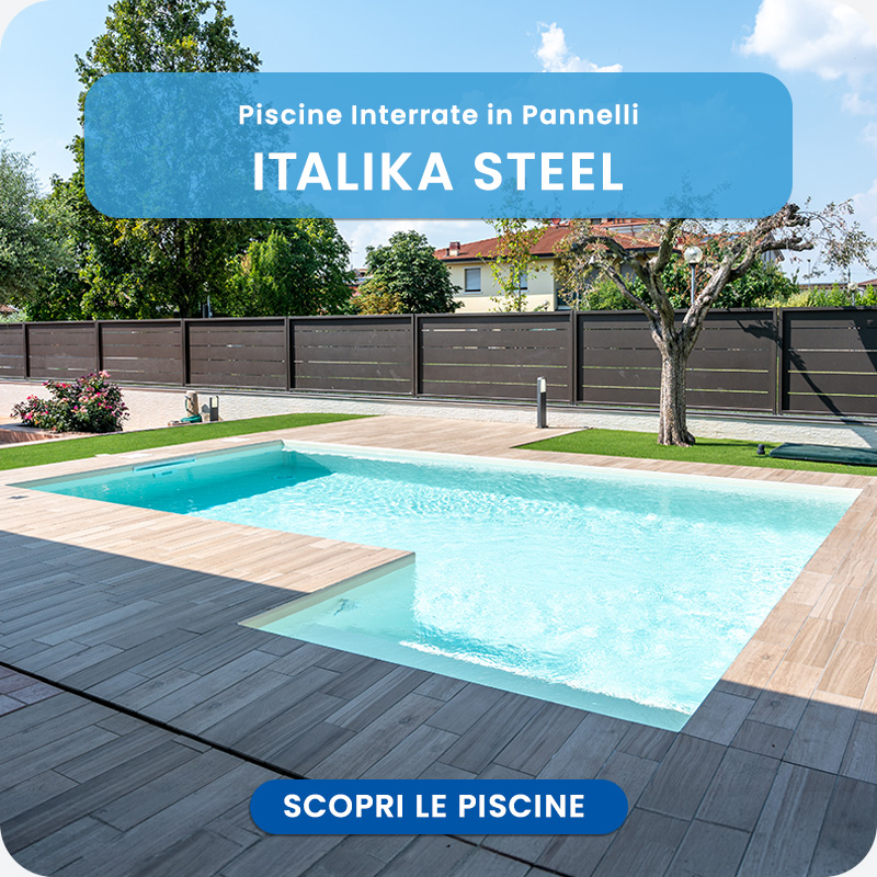 Prevendita Piscine Italika STEEL