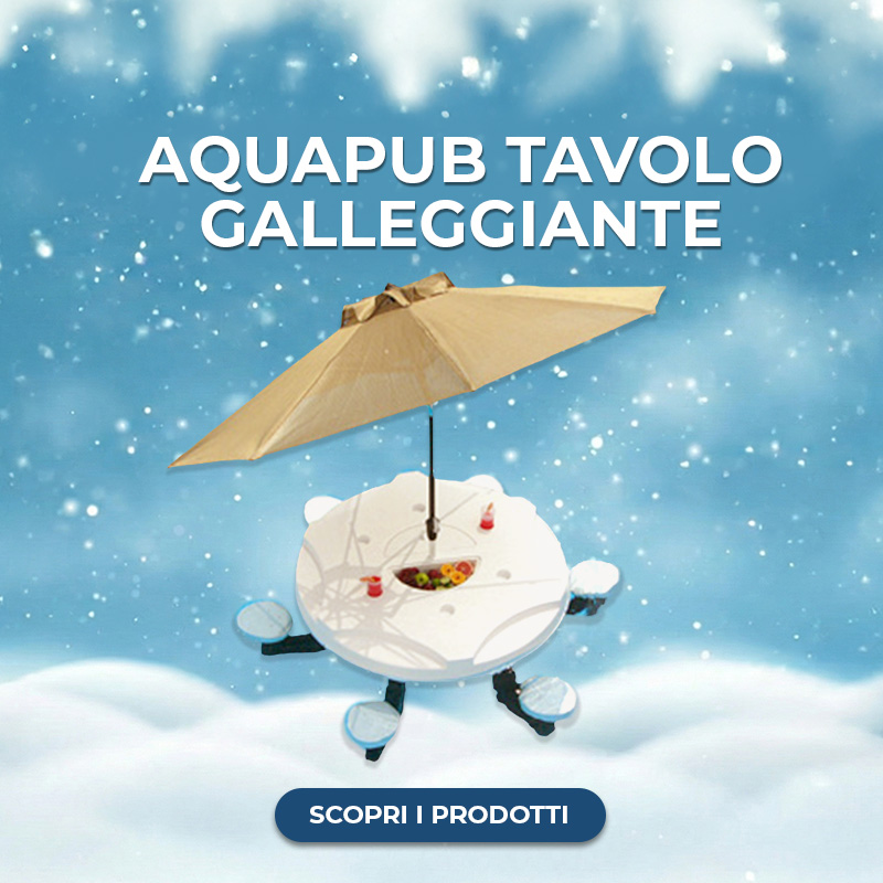  Tavolo galleggiante per piscina