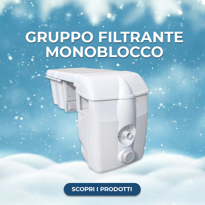 gruppo filtrante monoblocco