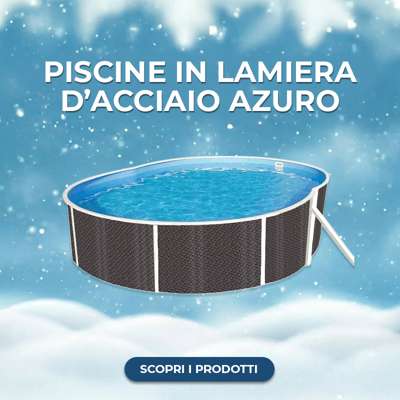 Piscine in lamiera d'acciaio Azuro