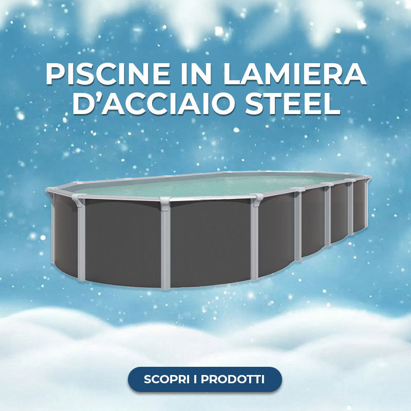 Piscine in lamiera d'acciaio Steel