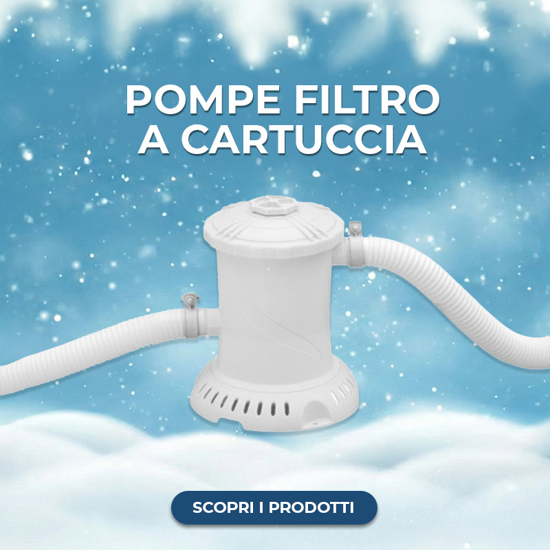 pompe con filtro a cartuccia