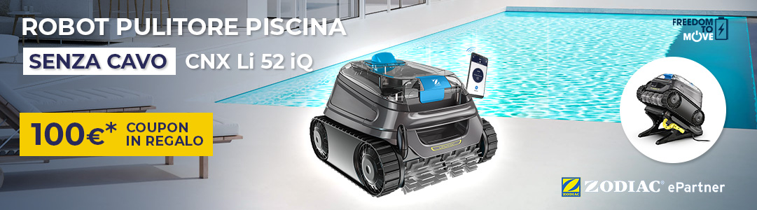 Robot piscina senza cavo Zodiac CNX freedom in offerta