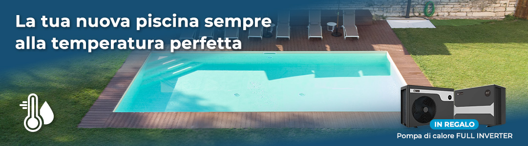 Piscine in pannelli con Pompa di calore