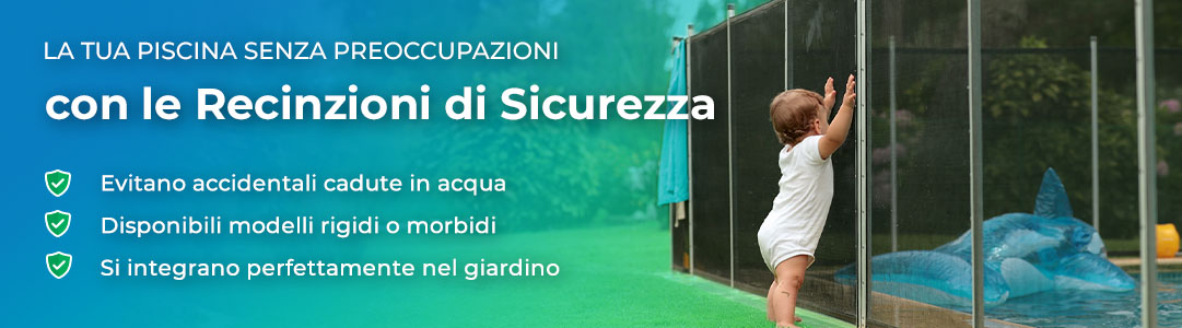 Piscina senza preoccupazioni con le Recinzioni di Sicurezza